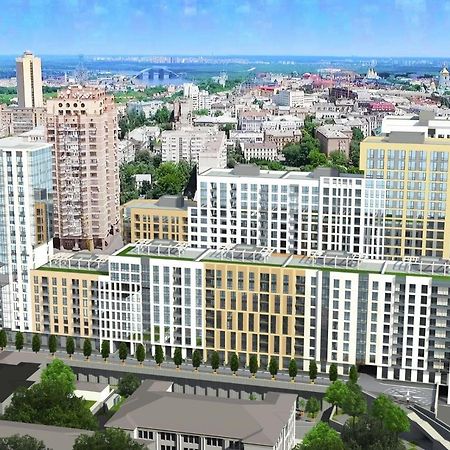 Designer Apartment In The Residential Complex "Yaroslavivsky City" In The Center Of Kiev Bagian luar foto