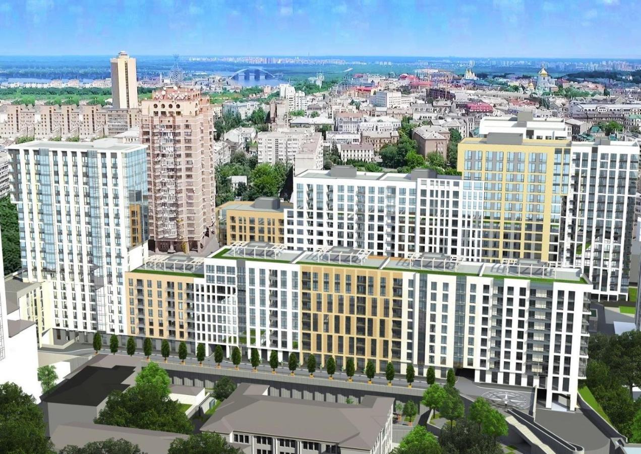 Designer Apartment In The Residential Complex "Yaroslavivsky City" In The Center Of Kiev Bagian luar foto